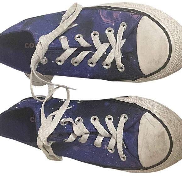 Converse Chuck Taylor All Star 565209F Women's Purple Miss Galaxy Sneakers SZ 9 - Picture 7 of 12